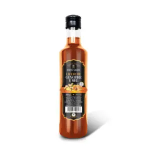 LICOR DE GENGIBRE E MEL 500ML